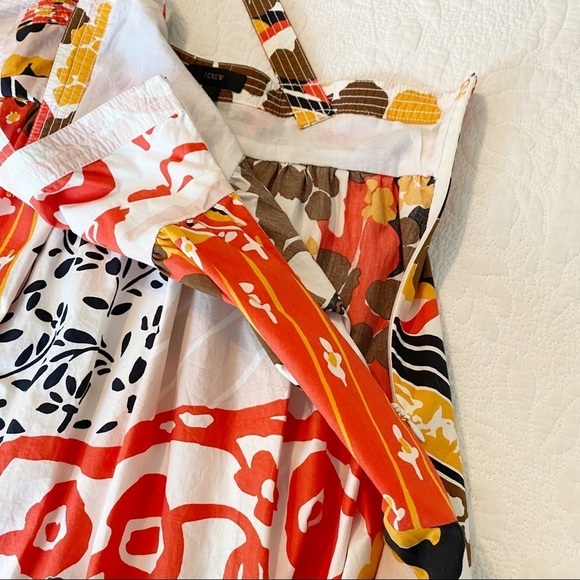 J. Crew NWT Talitha Patchwork Floral Dress - 0 - Picture 10 of 11